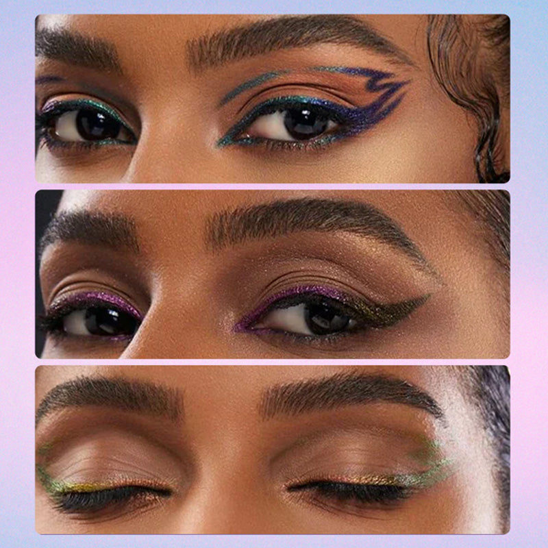 Glitter Intense Color Shifting Colorful Gel Eyeliner Pencil