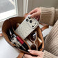 Frosted Leopard Print Shockproof Phone Case