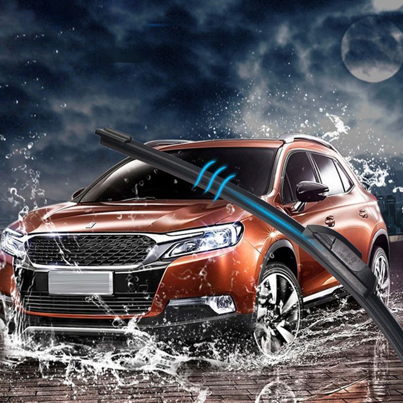 Universal U-Shape Boneless Windshield Wiper Blades for Car