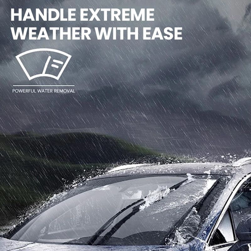 Universal U-Shape Boneless Windshield Wiper Blades for Car