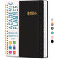 2026 Spiral Bound A5 Planner with Monthly Tabs