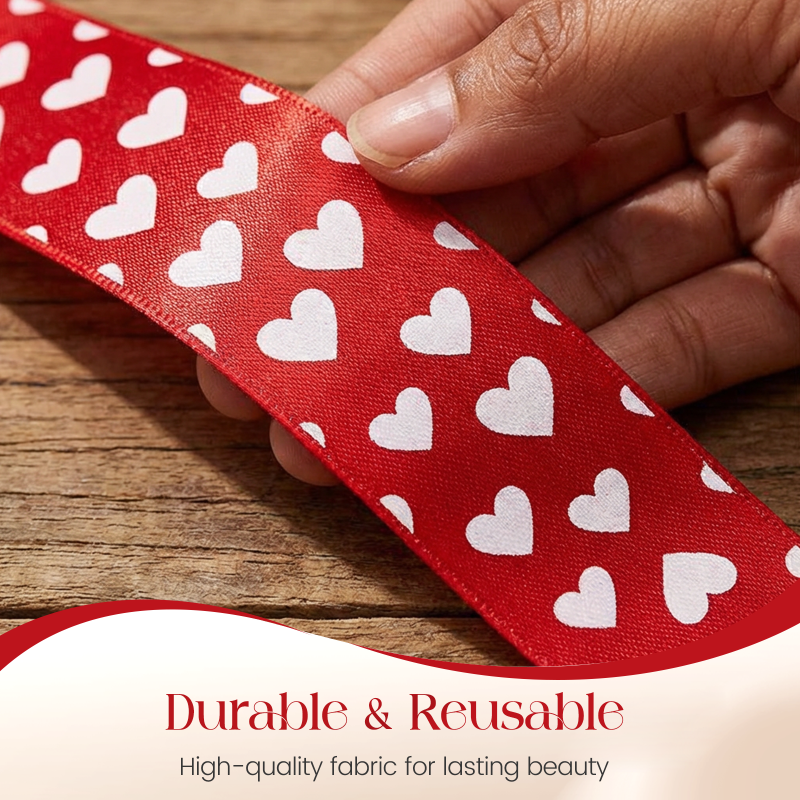 Heart Pattern Decorative Bow for Home & Party