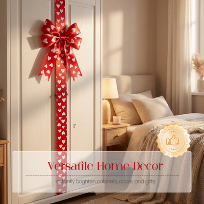 Heart Pattern Decorative Bow for Home & Party