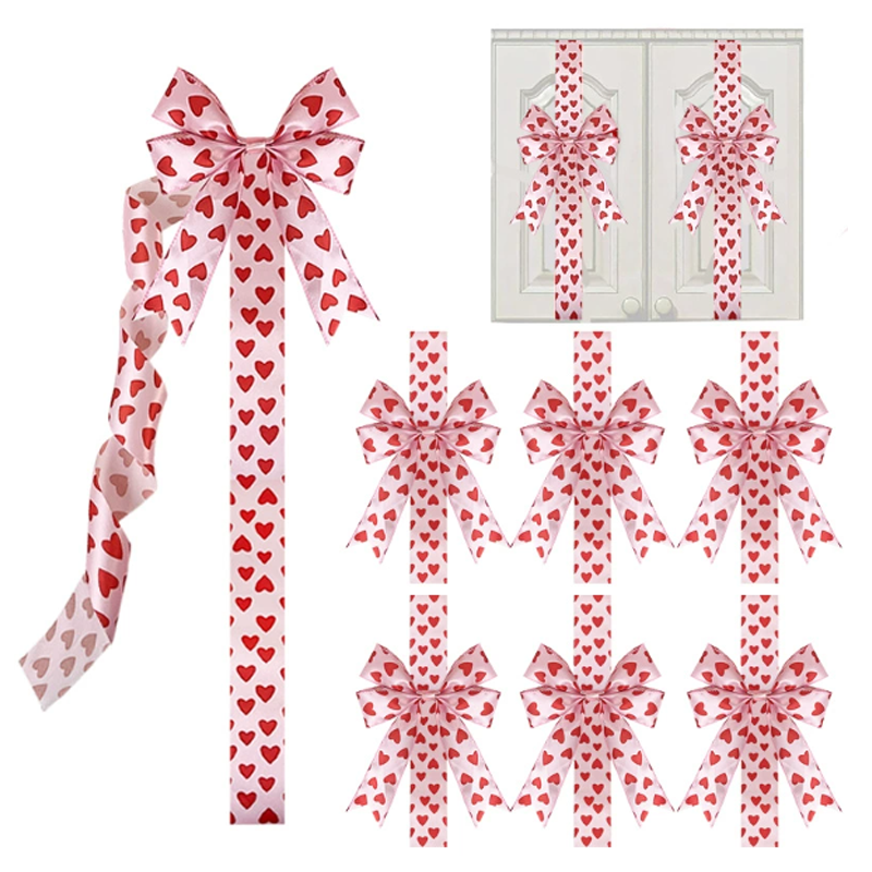 Heart Pattern Decorative Bow for Home & Party