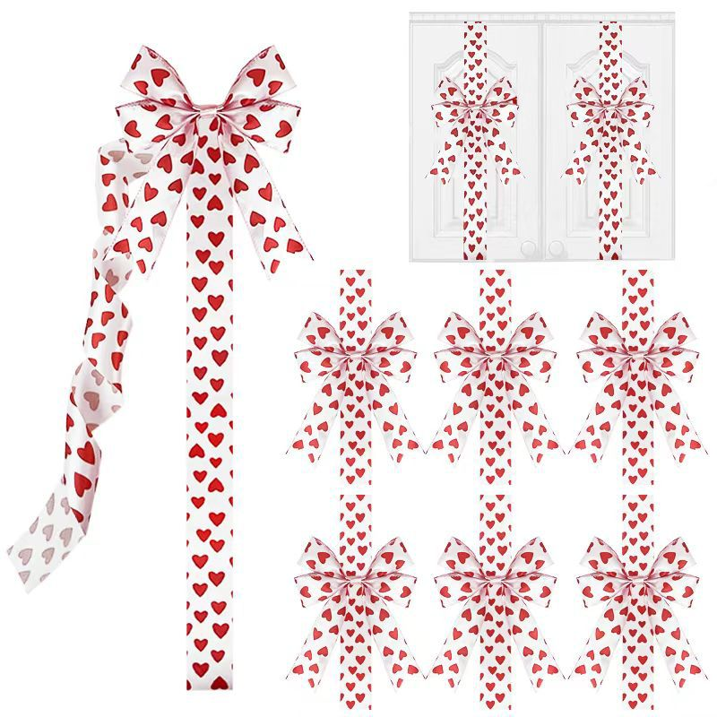 Heart Pattern Decorative Bow for Home & Party