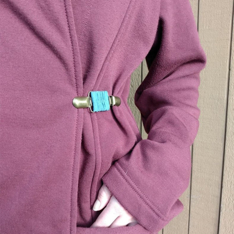 Alloy Elastic Waist Clip for Clothing