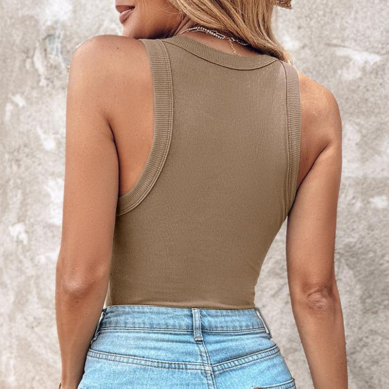 ⚡50K+ SOLD!🔥Women's Ribbed Tank Top with Shelf Bra