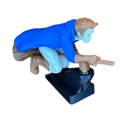Magical Broomstick Car Dashboard Ornament