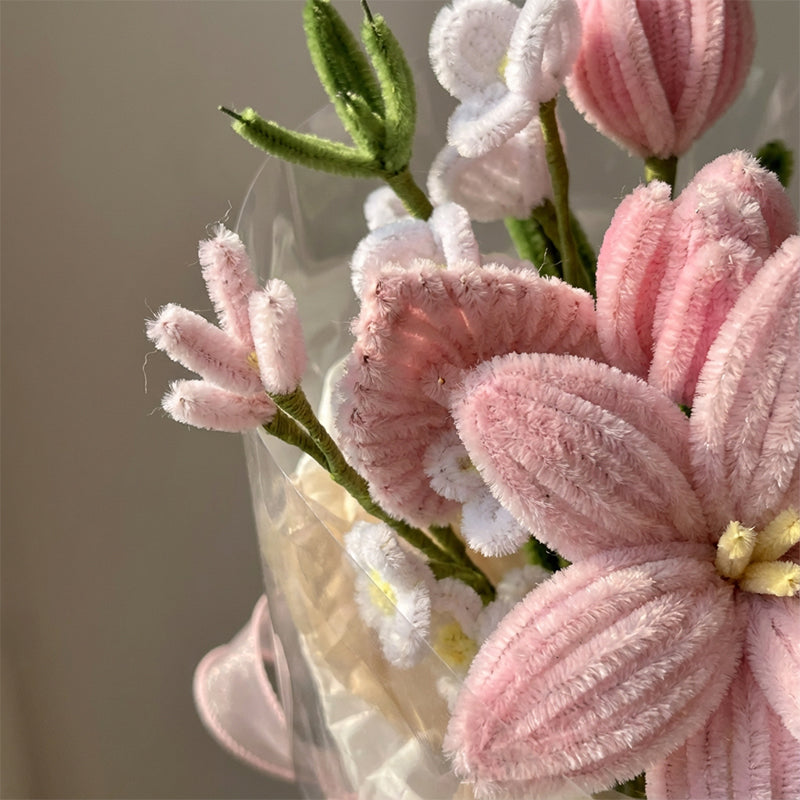 DIY Pipe Cleaner Flower Bouquet Kit  DIY