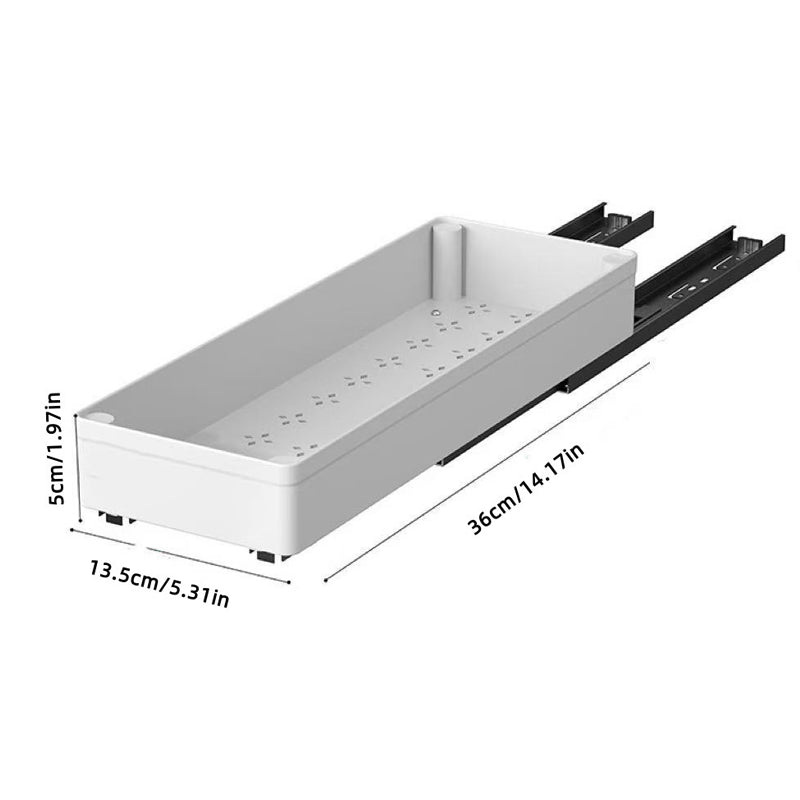 Drill-Free Pull-Out Cabinet Organizer