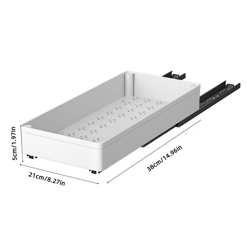 Drill-Free Pull-Out Cabinet Organizer