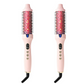 2-in-1 Hair Straightener & Curler Heated Comb