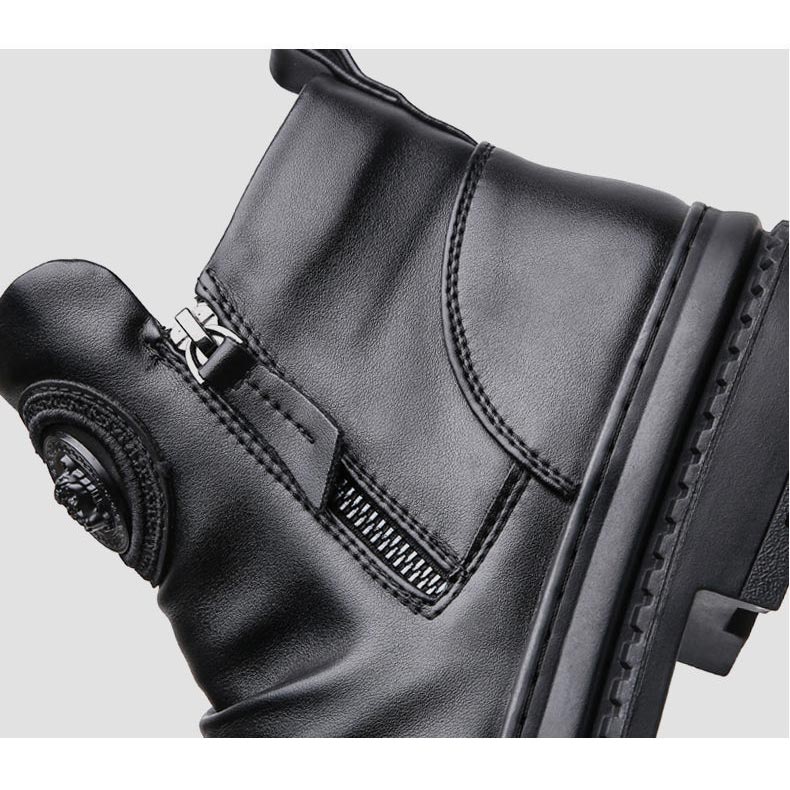 ✨🎁[Best Gift] Men’s Classic Casual Side-zip Leather Boots👞