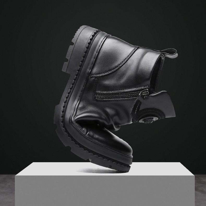 ✨🎁[Best Gift] Men’s Classic Casual Side-zip Leather Boots👞