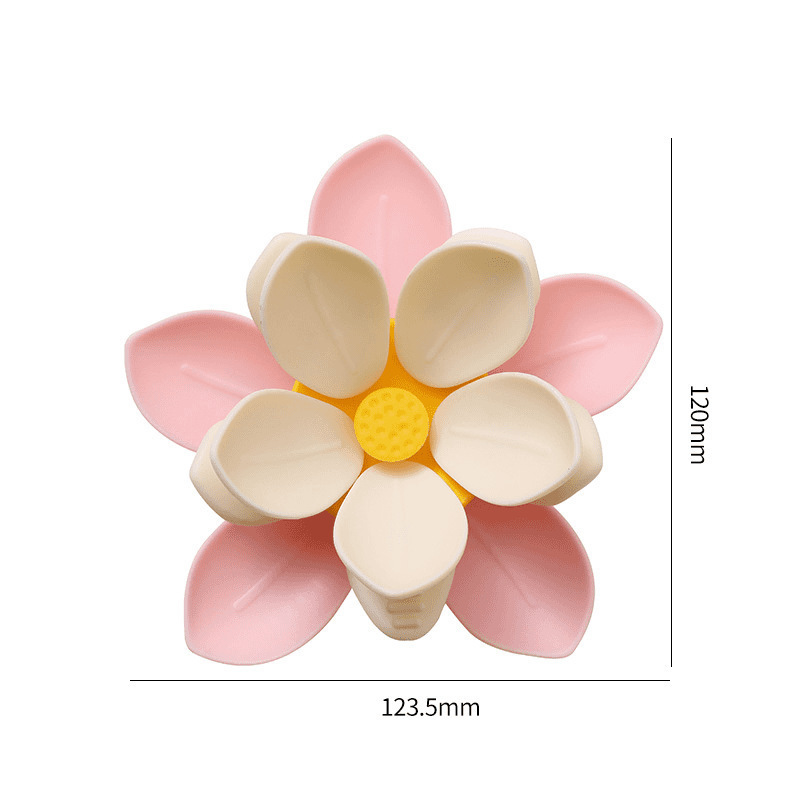Lotus-Shaped Magnetic Food Clip & Fridge Magnet