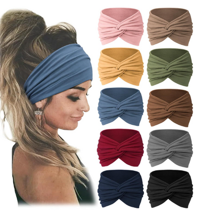 Wide Elastic Hair Band