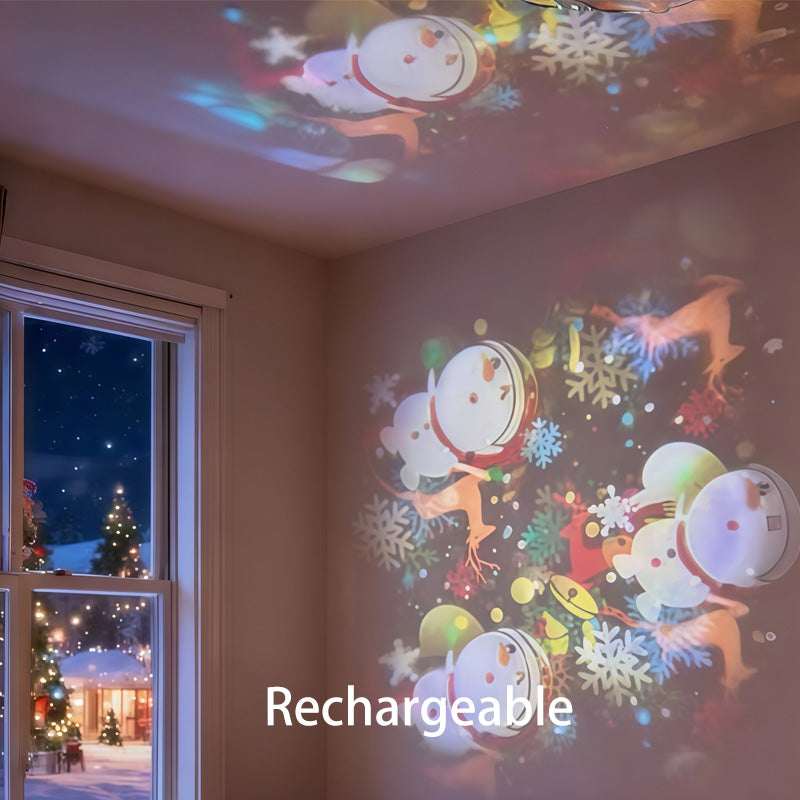 ✨Dynamic Rotating LED Projector Light