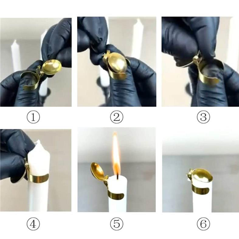 Safety Candle Extinguishing Lid