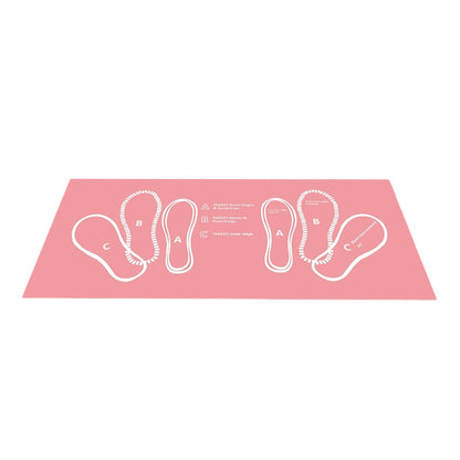 Non-Slip Diatomaceous Earth Squat Target Mat