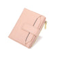 Women’s Compact Solid Color Wallet