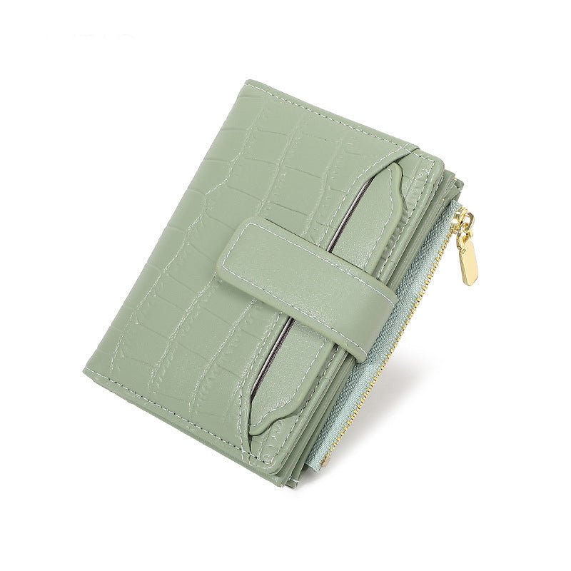 Women’s Compact Solid Color Wallet