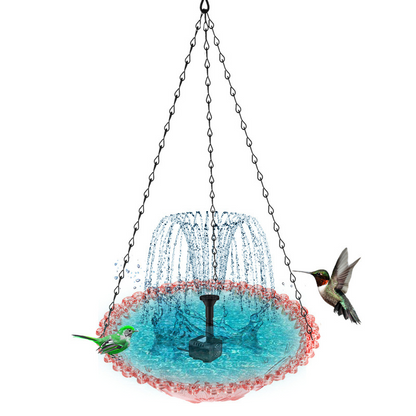 💖Outdoor Hanging Fountain Bird Bath & Feeder
