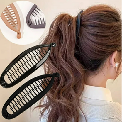 Interlocking Banana Clip for Secure Hold