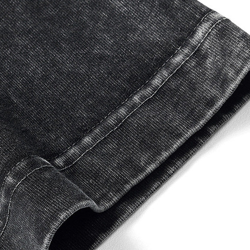 🔥Loose Vintage Solid Color Short Sleeve Top