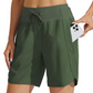 🔥Women's Active 7 Inseam Athletic Long Running High Wasistband Shorts