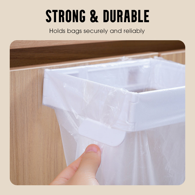 🔥Limited-time offer-No-Drill Wall-Mounted Folding Trash Bag Holder
