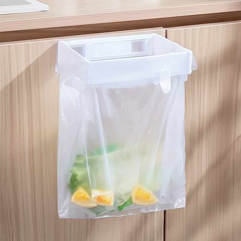 🔥Limited-time offer-No-Drill Wall-Mounted Folding Trash Bag Holder