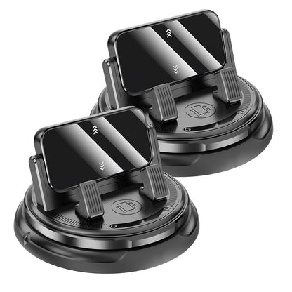 📱2-in-1 Car Phone Holder + Parking Number Plate – 360° rotation, fits heavy-duty cases. 🚗