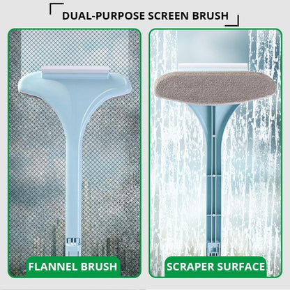 ✨	 2-in-1 Window Mesh Screen Cleaning Brush