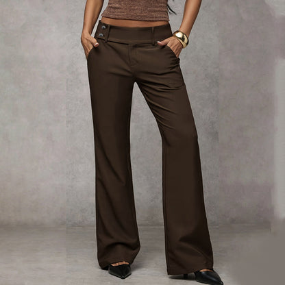 🌺💐Women's Elegant Flared Suit Pants