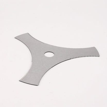 3-Tooth Serrated Brush Cutter Blade