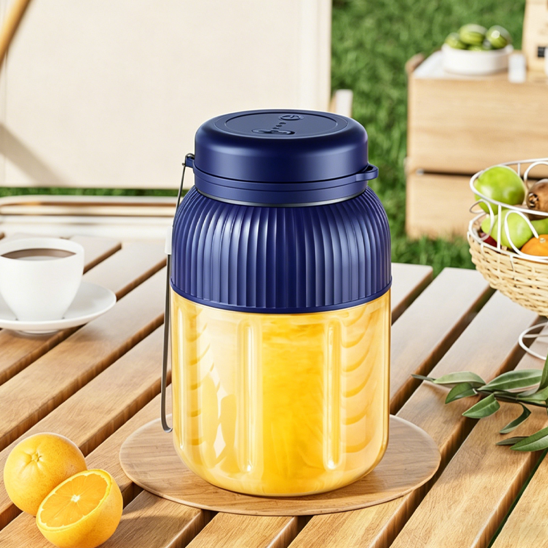 🍓🥤 1300ml Portable Blender – Dual Lids + Straw, USB Rechargeable, Powerful & Compact. Fresh Juice Anywhere! 🌎✨