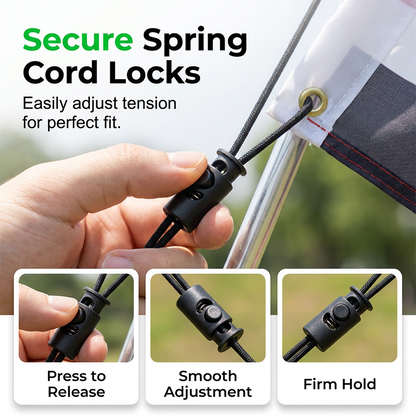 Garden Flag Stopper & Clip Set