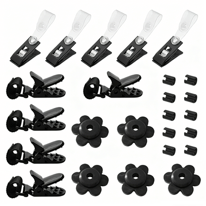 Garden Flag Stopper & Clip Set