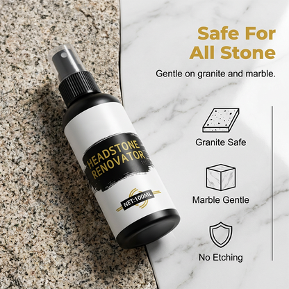 Stone Monument Cleaner & Renovator Spray