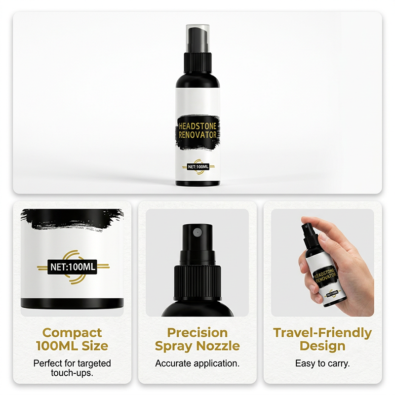 Stone Monument Cleaner & Renovator Spray