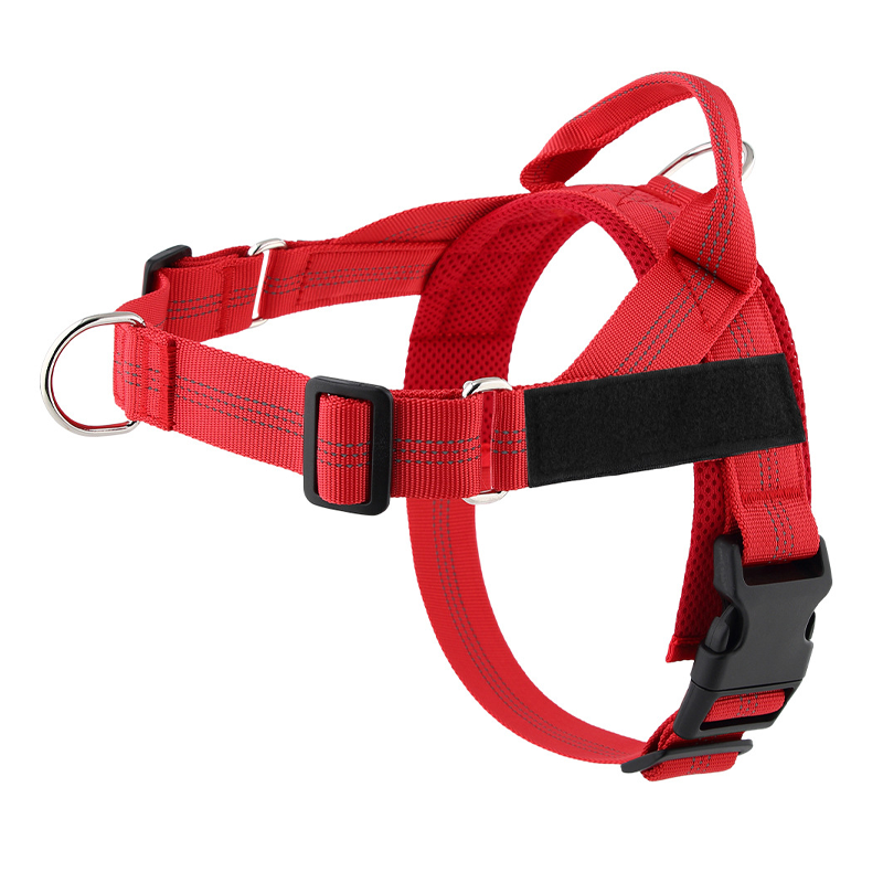 🐶 Easy On-Off Padded Dog Harness for Walking