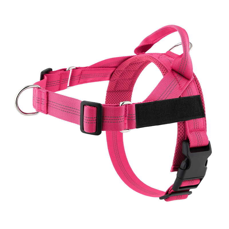 🐶 Easy On-Off Padded Dog Harness for Walking