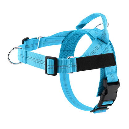🐶 Easy On-Off Padded Dog Harness for Walking
