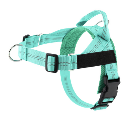 🐶 Easy On-Off Padded Dog Harness for Walking
