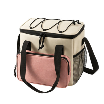 Large Capacity Insulated Cooler Bag for Picnics & Outdoors – Keeps Food & Drinks Cold for Hours 🧺