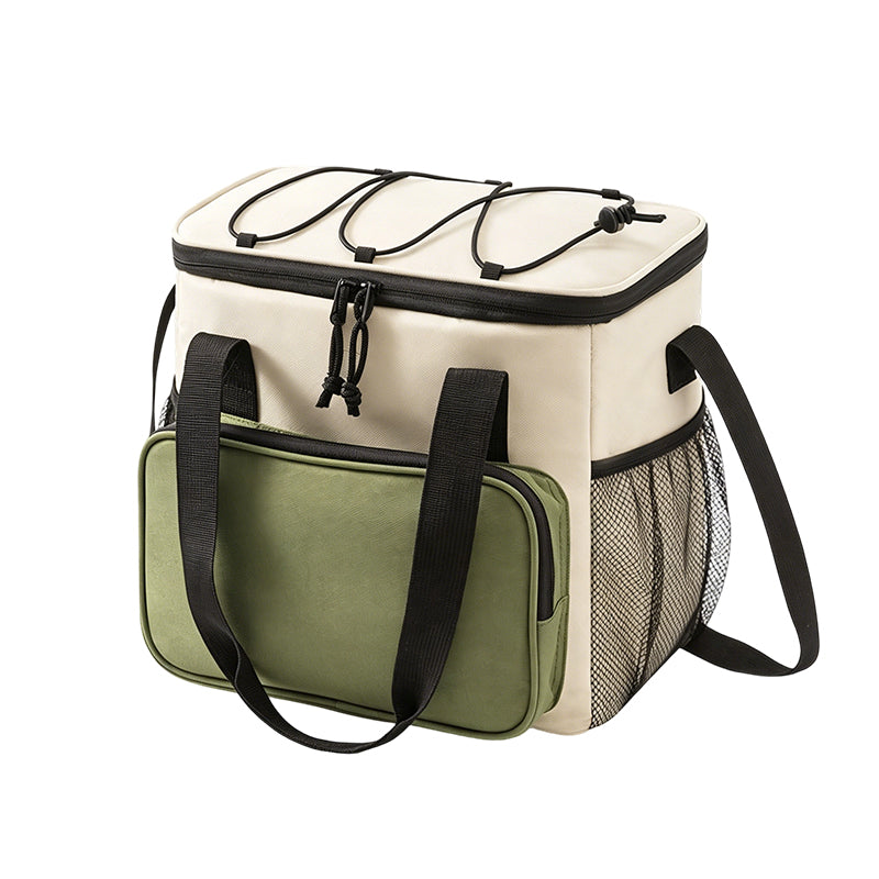 Large Capacity Insulated Cooler Bag for Picnics & Outdoors – Keeps Food & Drinks Cold for Hours 🧺
