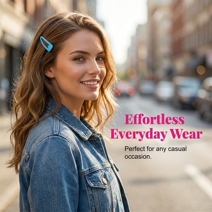 Minimalist BB Snap Hair Clip for Women