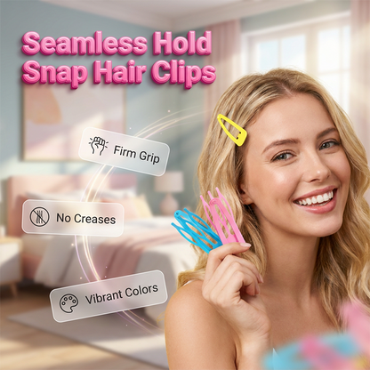 Minimalist BB Snap Hair Clip for Women