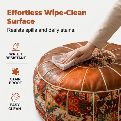 🔥Multifunctional Storage Ottoman Pouf