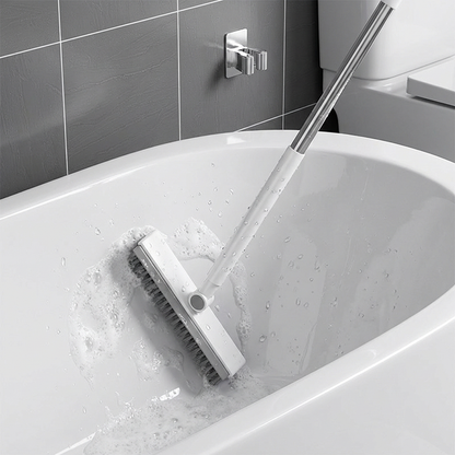 🔥2-in-1 Grout & Corner Scrubber Brush with Squeegee🧹